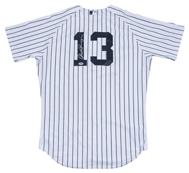 2015 Alex Rodriguez Game Used & Signed New York Yankees Jersey Used On 8/9/15 (MLB Authenticated, Yankees-Steiner & PSA/DNA)